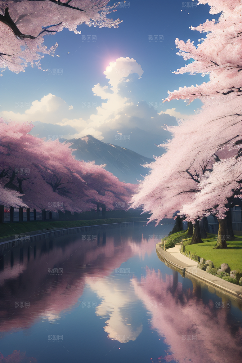 樱花梦幻云上皇家殿堂