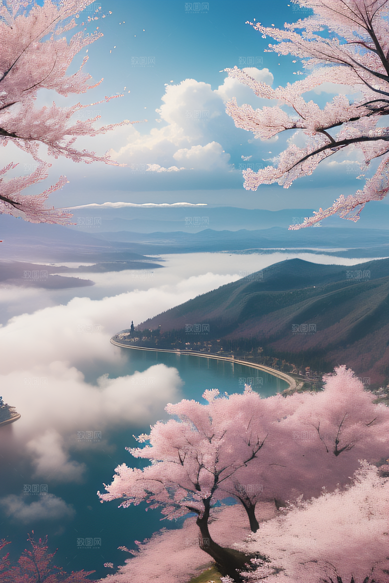 樱花梦幻云上皇家殿堂
