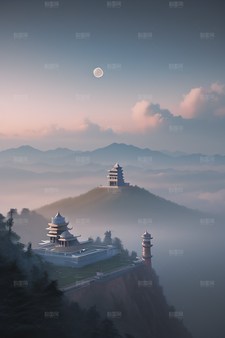 数字魔境梦幻非现实的塔吉马哈尔