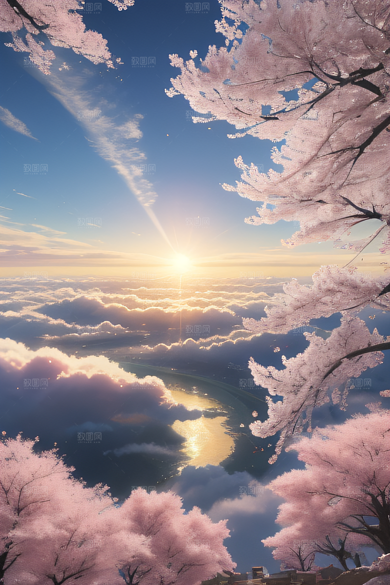 樱花梦幻云上皇家殿堂