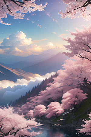 樱花梦幻云上皇家殿堂