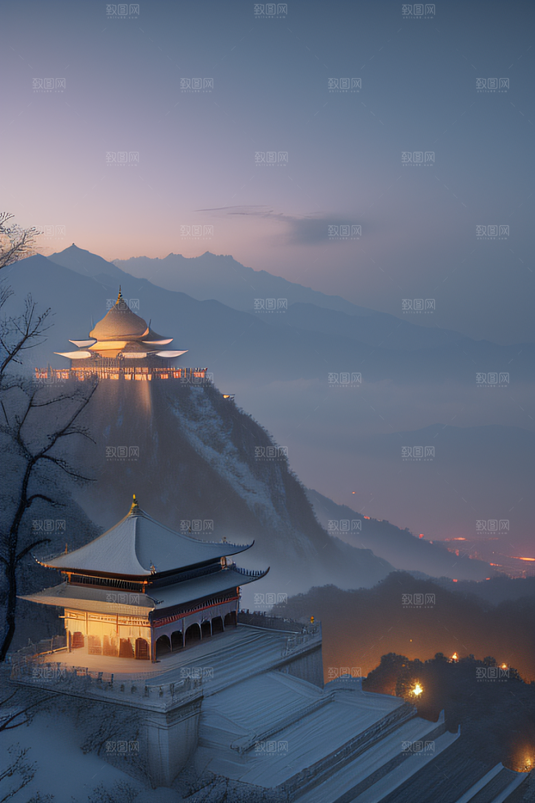 数字魔境梦幻非现实的塔吉马哈尔