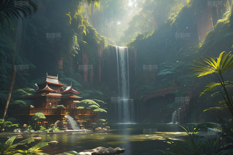 奇幻之境细腻展现的超写实绘画