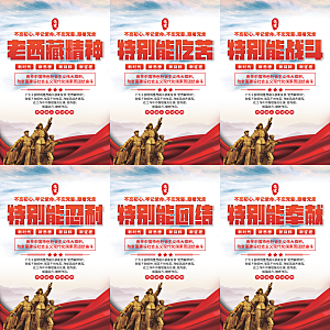老西藏精神党建海报系列