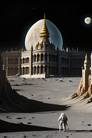 月球奇观宫殿现身