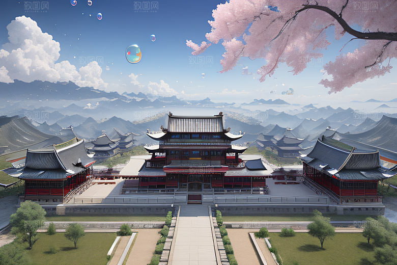 冰雪覆盖的电影场景