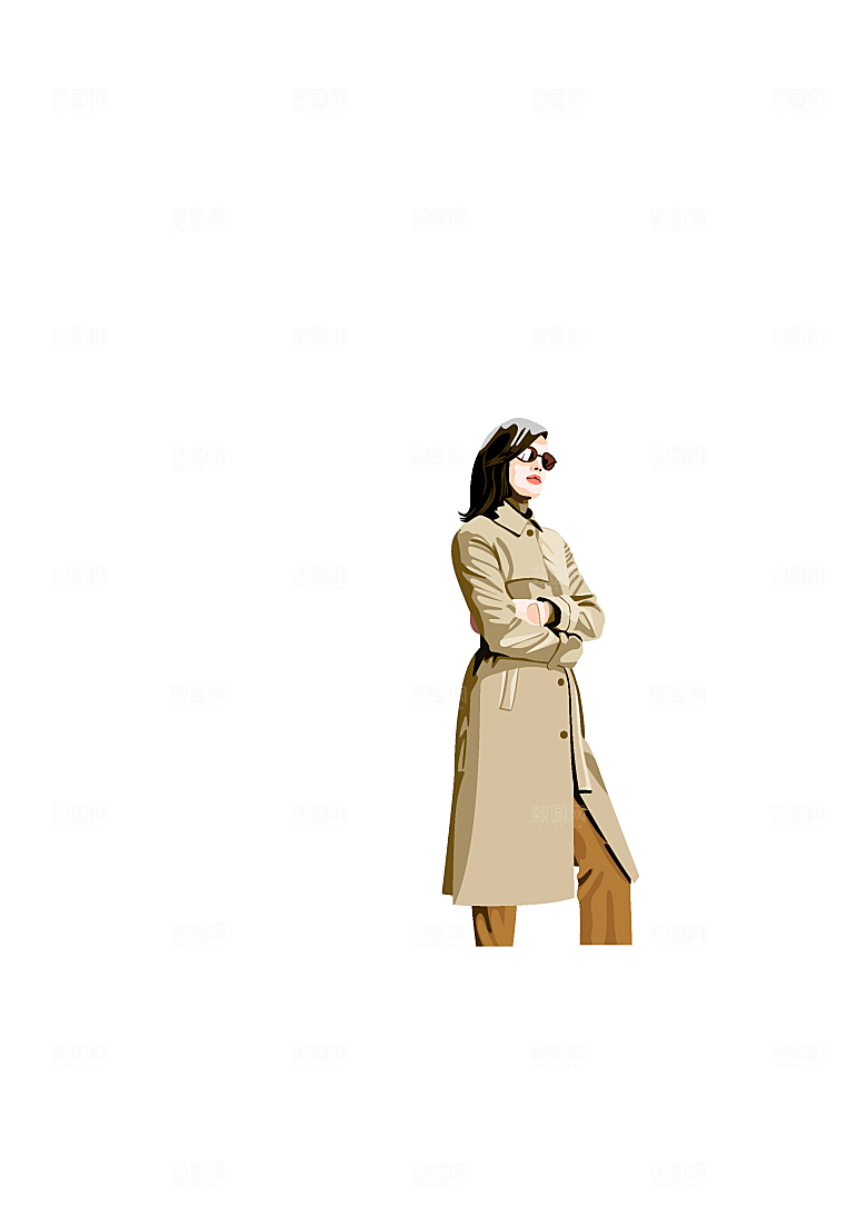 人物美女帅哥矢量素材