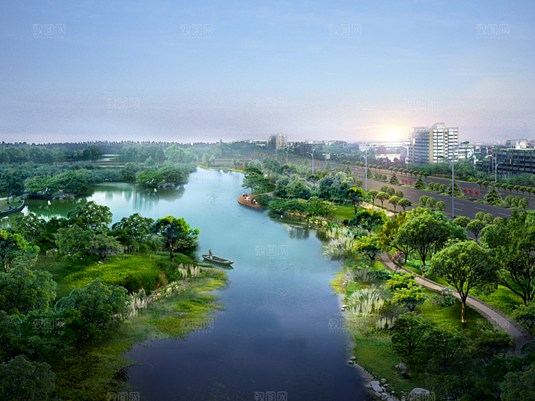 小区园林城市风景设计