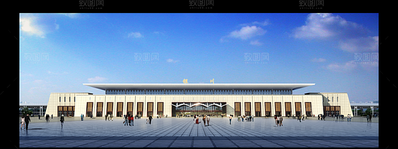 商业城市建筑效果图设计