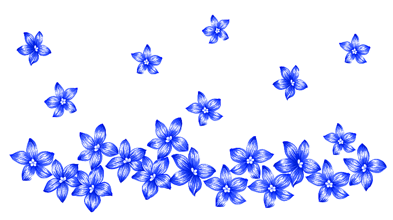 传统青花瓷手艺花卉PNG素材