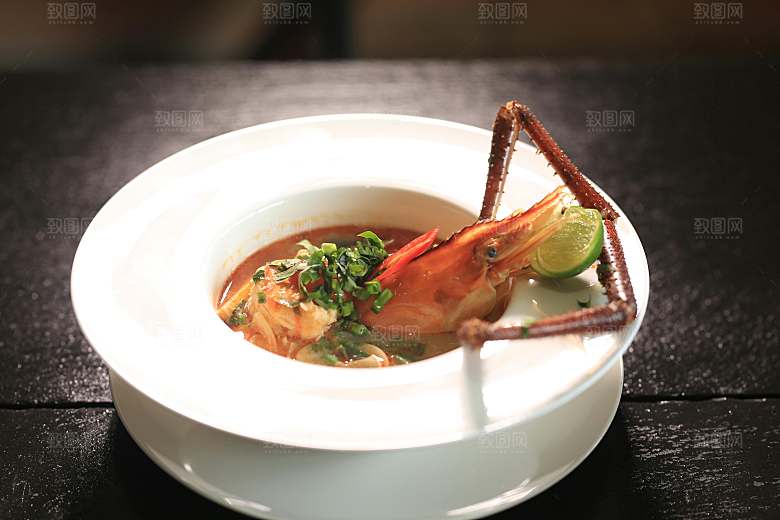 大龙虾美食摄影素材