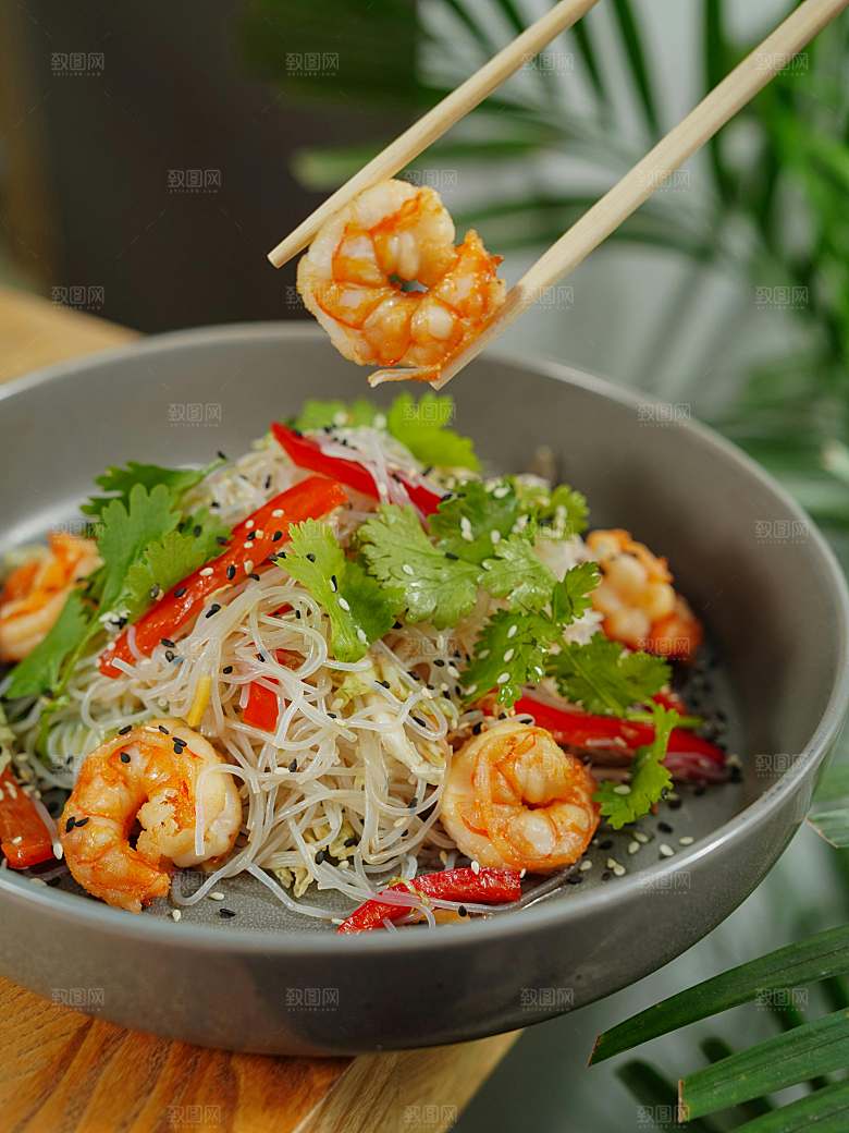 大虾鲜虾摄影素材