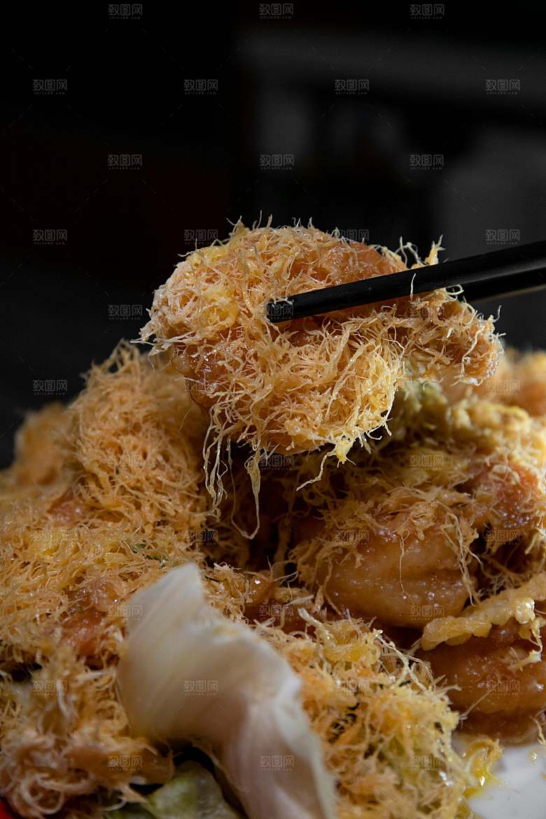 大虾美食菜品摄影
