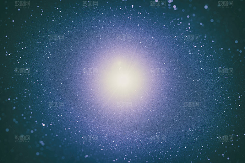 创意星空粒子星星夜空图片