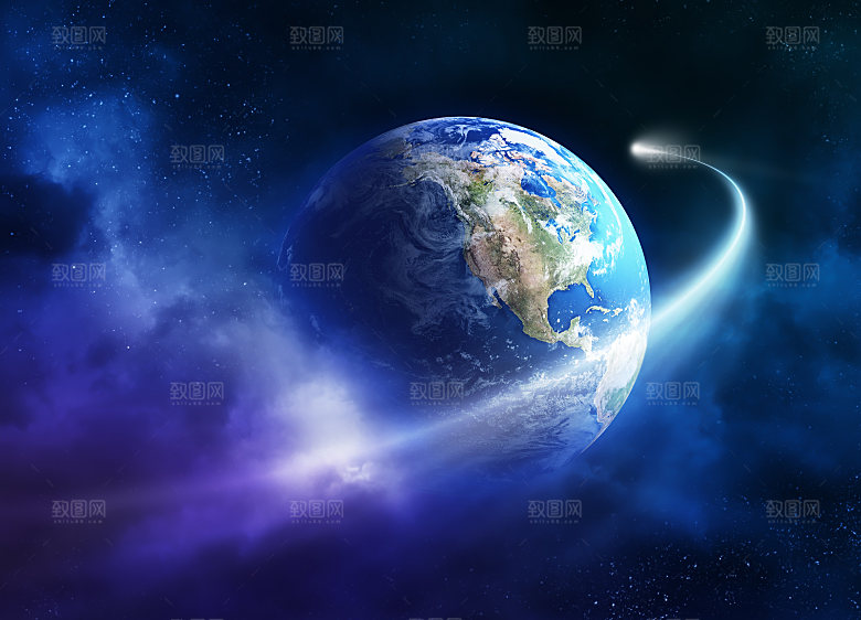 天空星空数字艺术