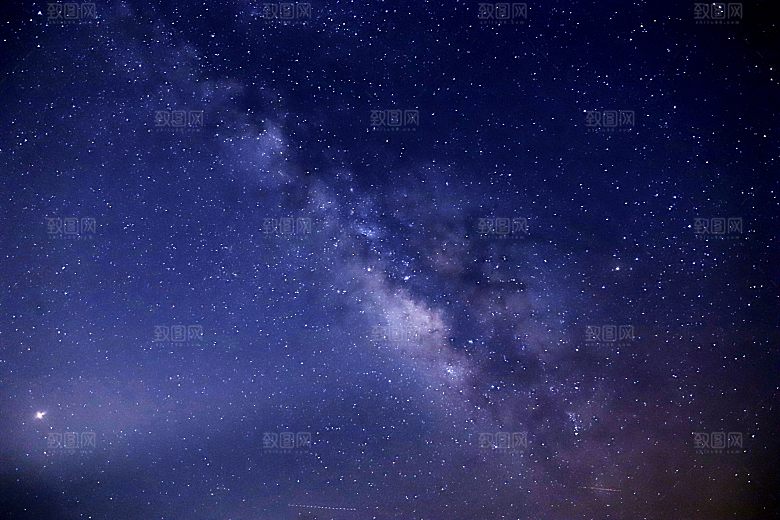 蓝色宇宙星空图片素材