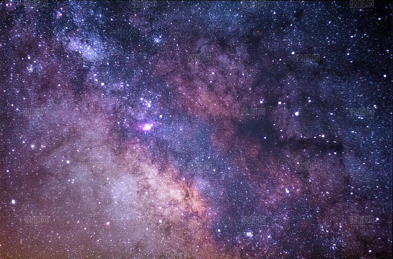 蓝色宇宙星空图片素材