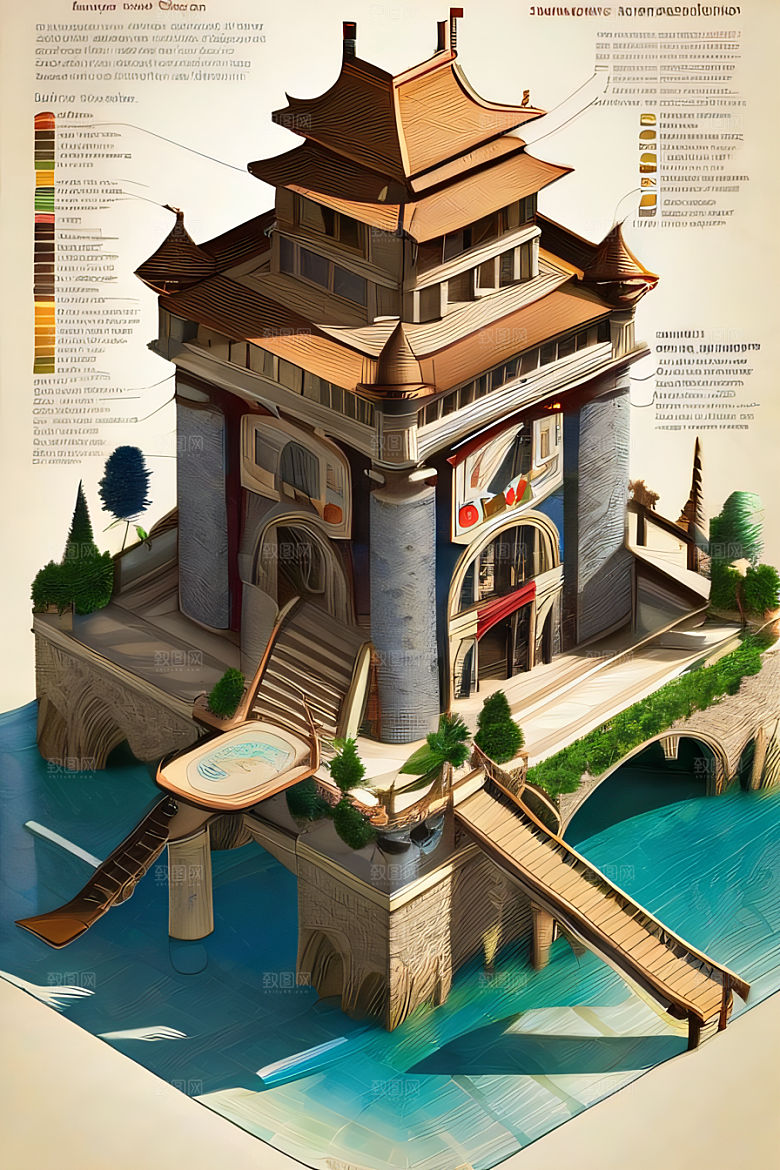 炼金与魔法之城图纸