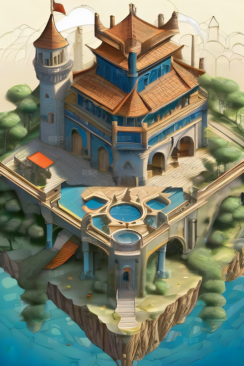 炼金与魔法之城图纸