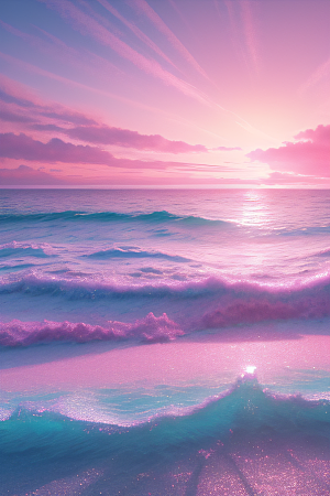 轻蓝色水晶绽放美景