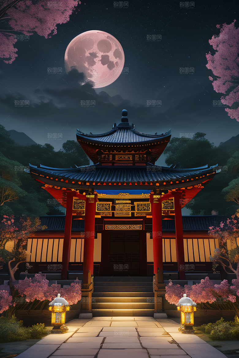 重现中国风神话玫瑰花海璀璨夺目