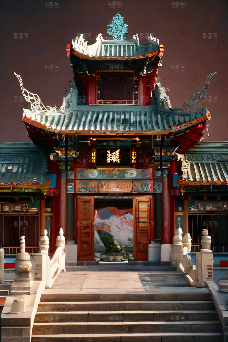 艺术与虚幻在唐人街大厦中的奇妙体验