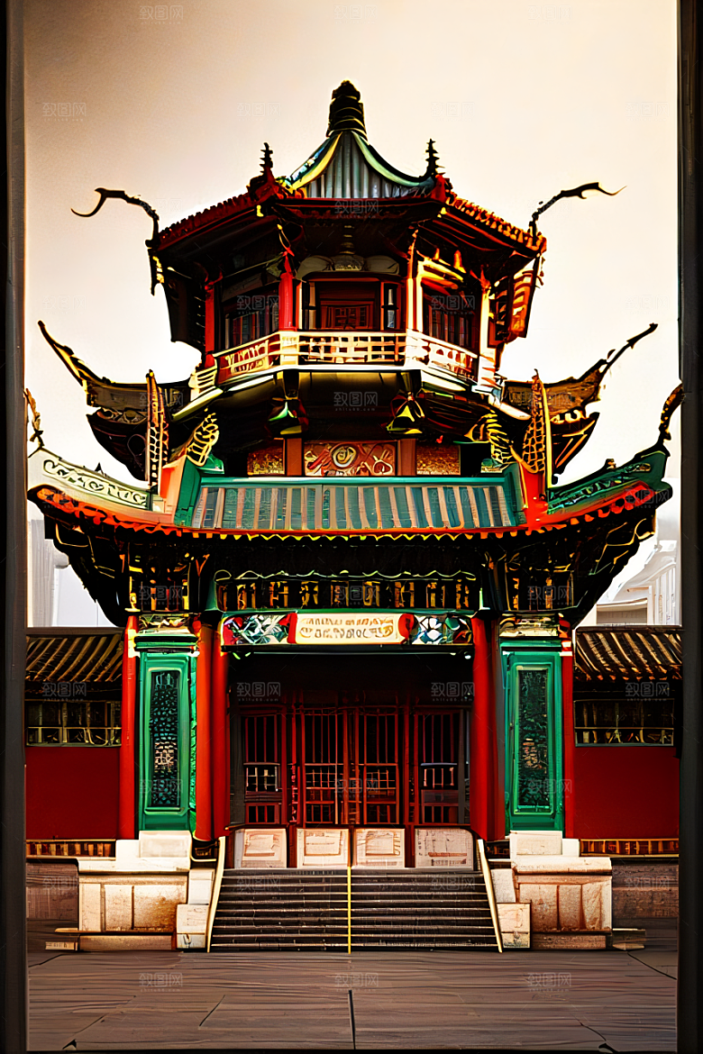 艺术之旅探索中国调色板的虚幻世界