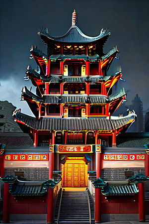 艺术之旅探索中国调色板的虚幻世界