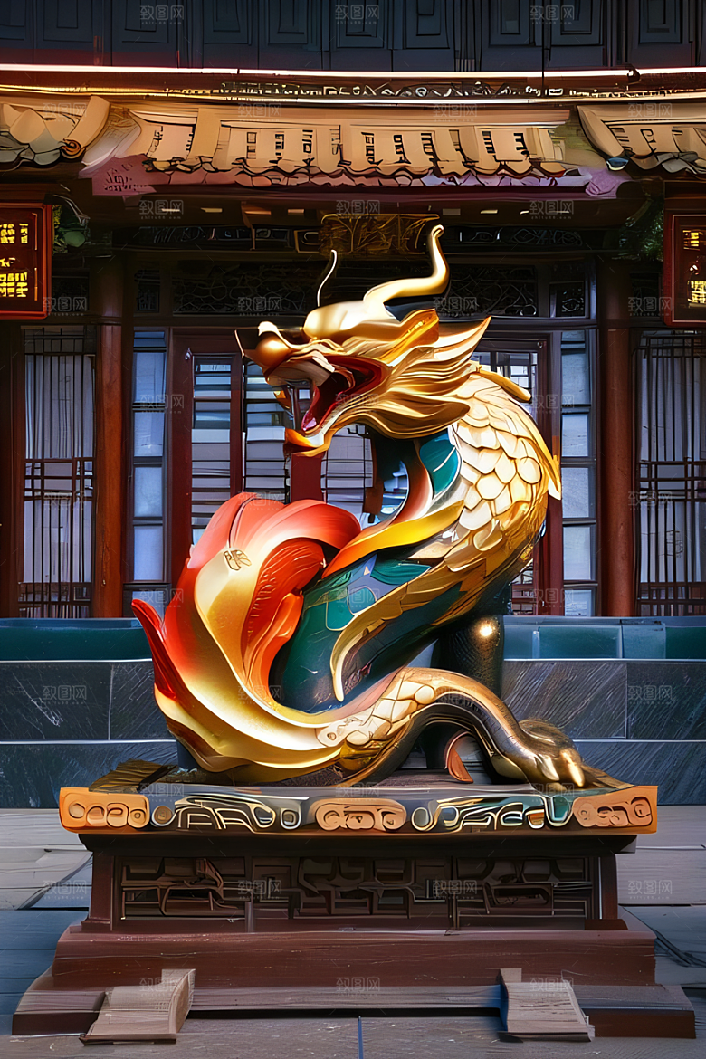 虚幻引擎宏伟中国宫殿的完美雕塑