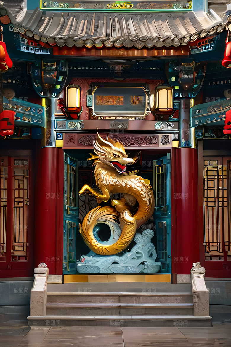 艺术的奇迹唐人街大厦中的惊艳展示