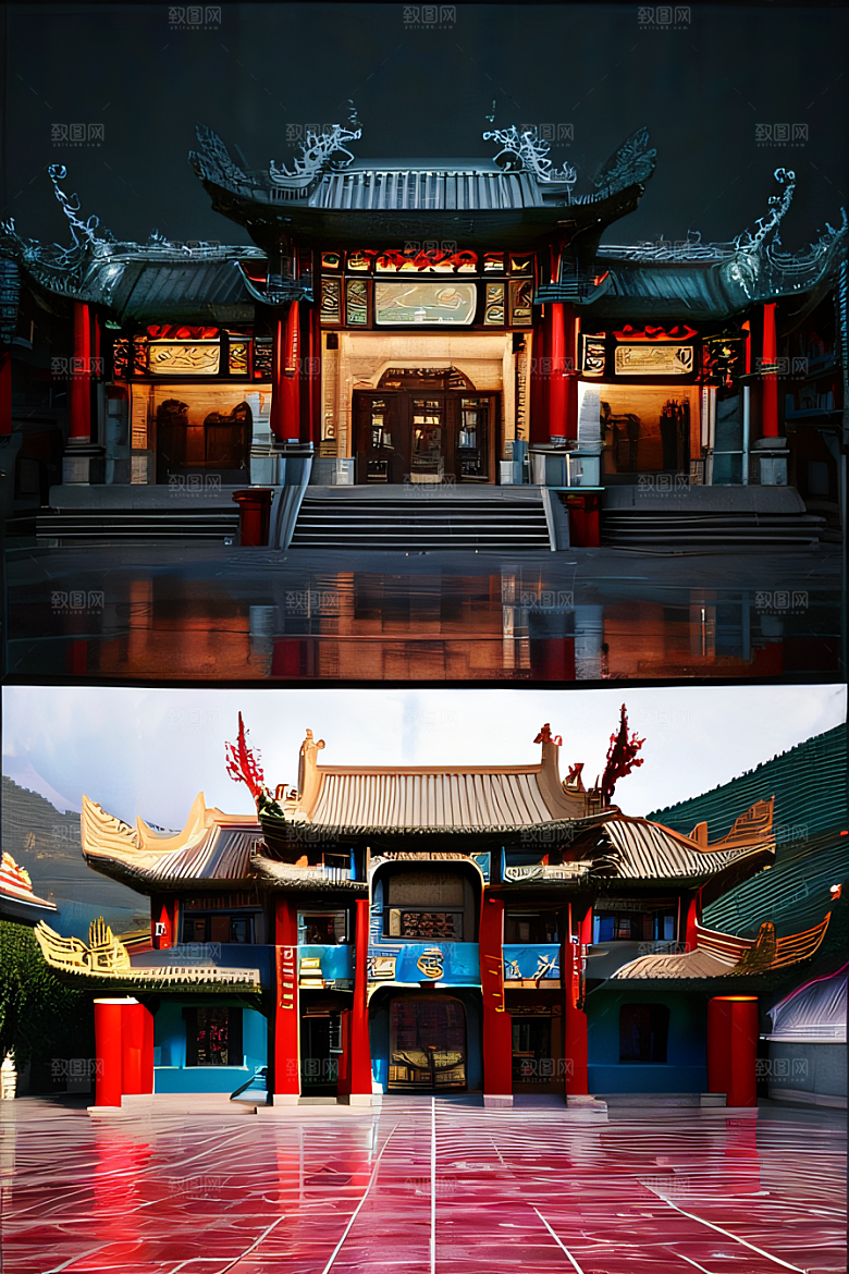 艺术的奇迹唐人街大厦中的惊艳展示