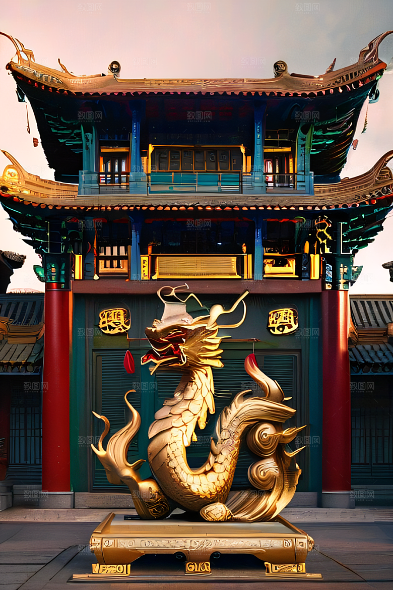 艺术的奇迹唐人街大厦中的惊艳展示