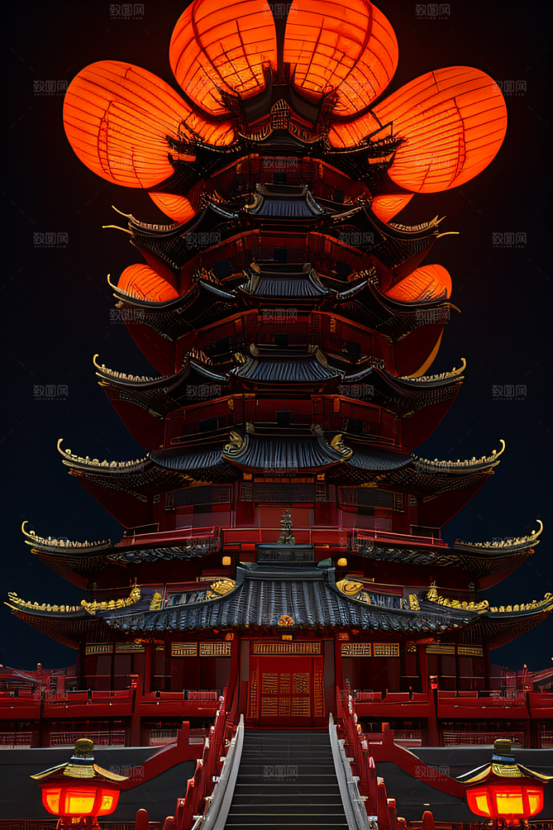 闪耀艺术中国调色板的绚丽光彩