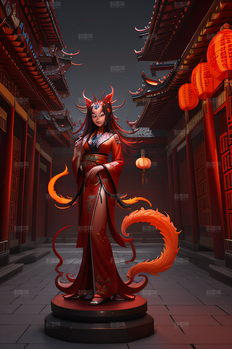 闪电下的艺术中国调色板的惊艳表现