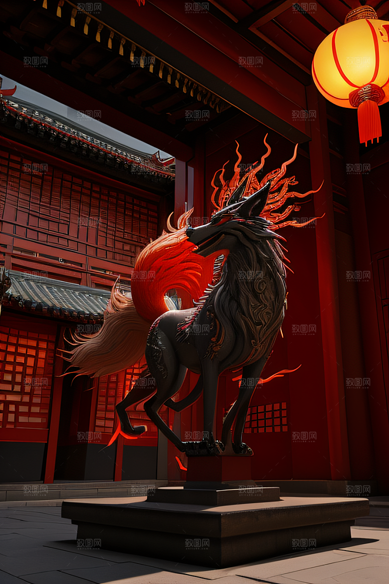 闪电下的艺术中国调色板的惊艳表现
