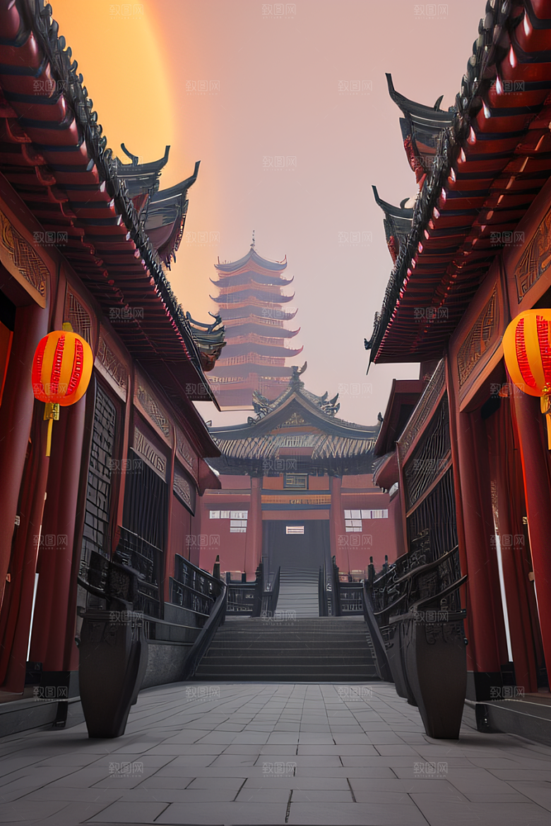 闪电下的艺术中国调色板的惊艳表现