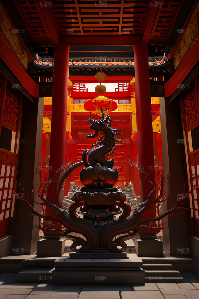 闪电下的艺术中国调色板的惊艳表现