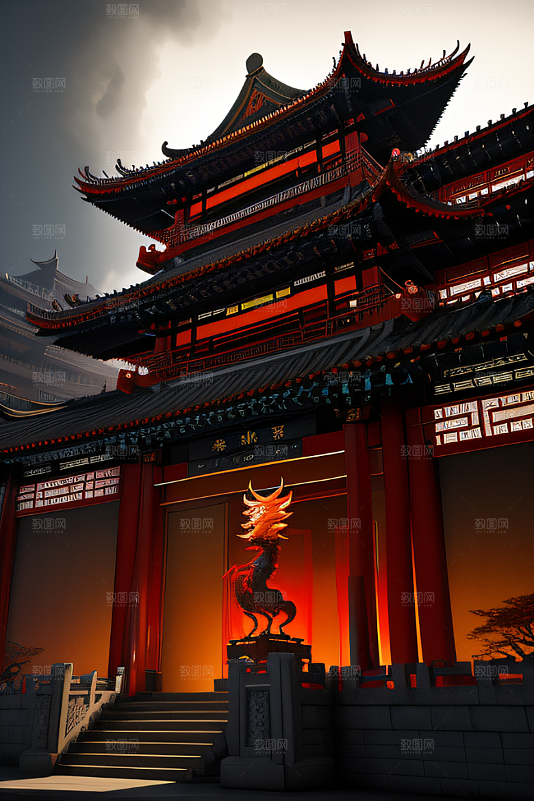 艺术之旅探索中国调色板的虚幻世界