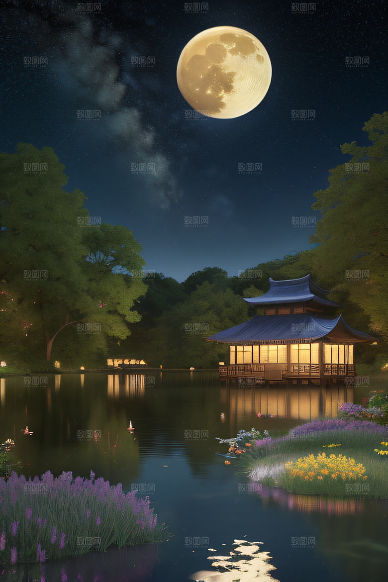 宫殿中的动画世界之旅景观