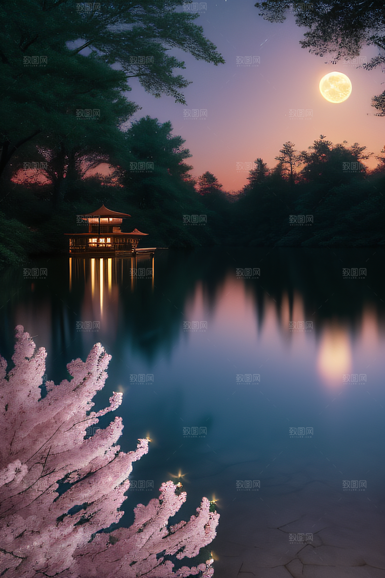 宫殿中的动画世界之旅景观