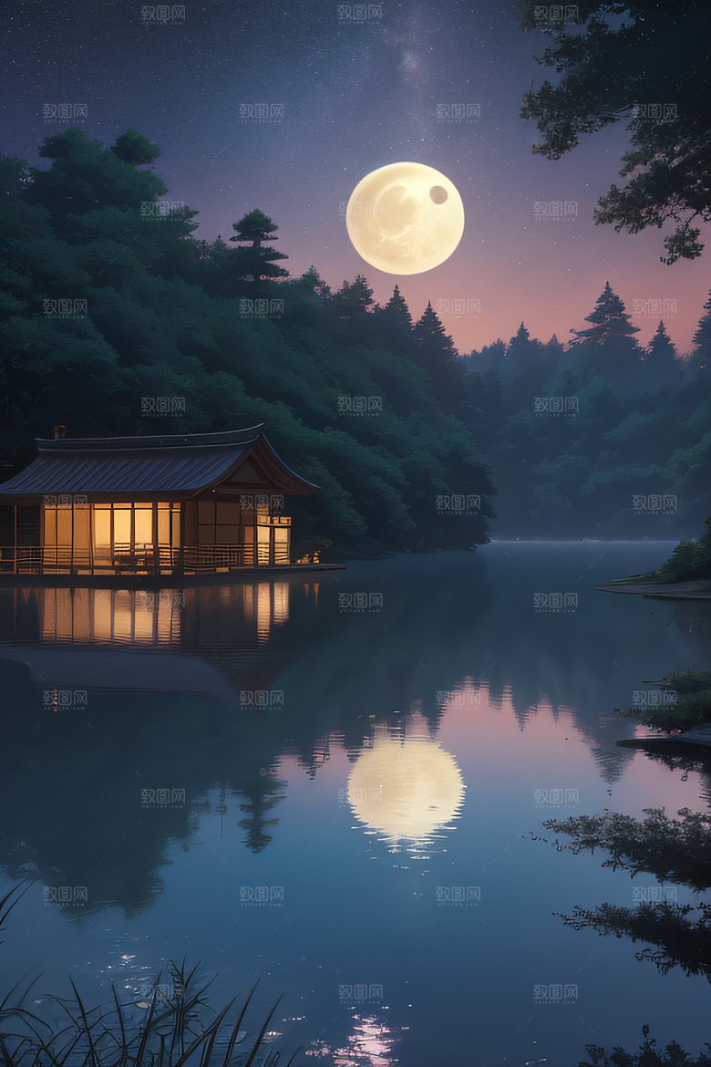 探索宫殿中的动画世界景观