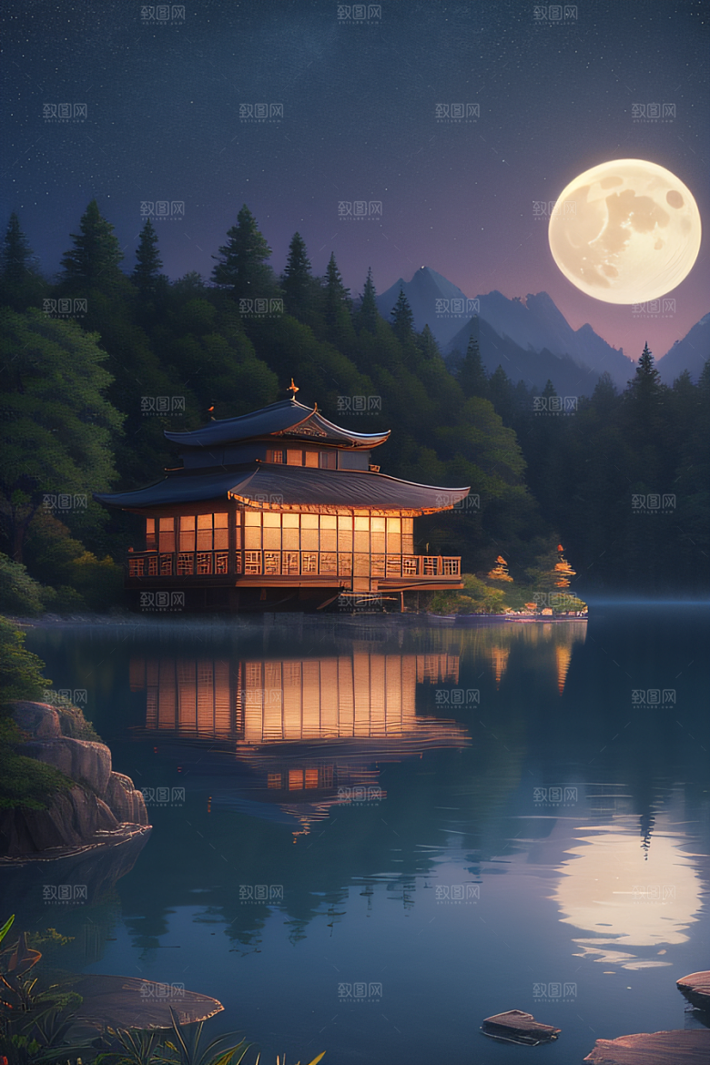 满月的灵感与创作景观