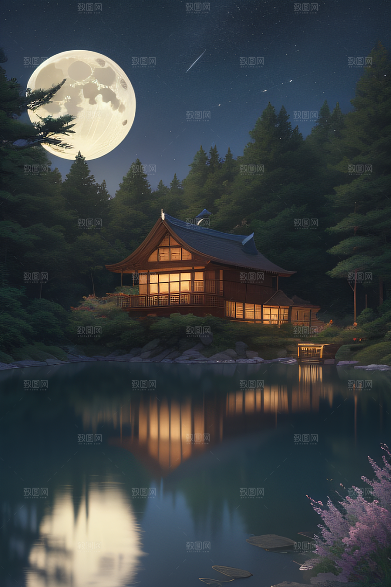 满月的灵感与创作景观