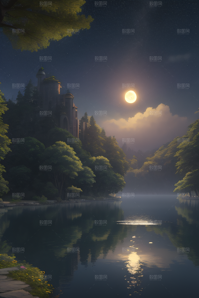 满月的灵感与创作景观