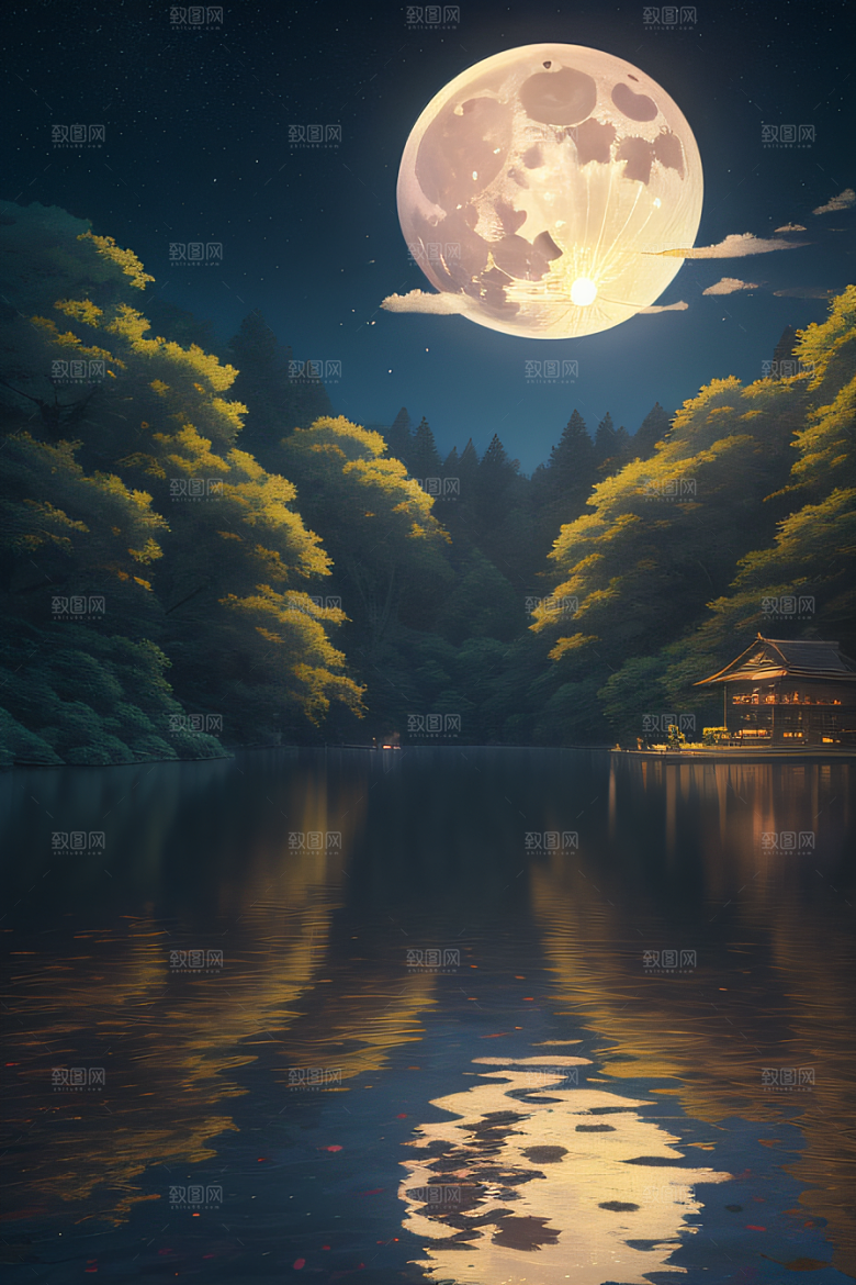 满月的灵感与创作景观