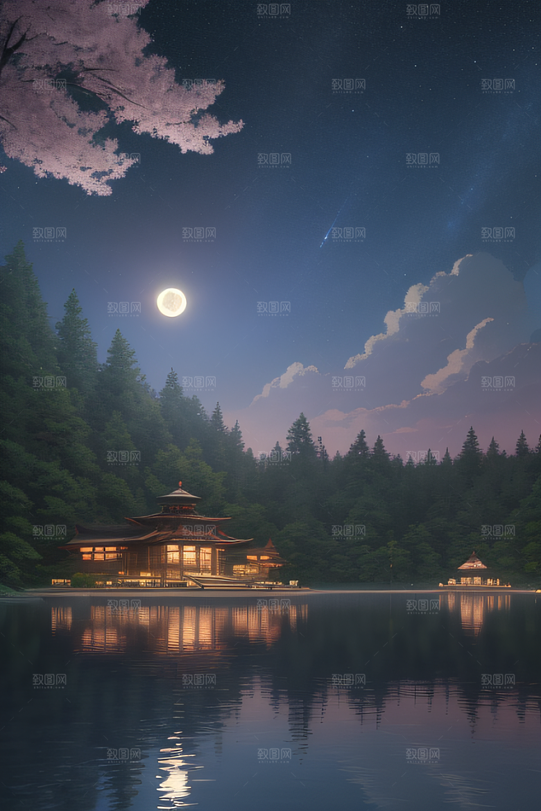 满月的灵感与创作景观