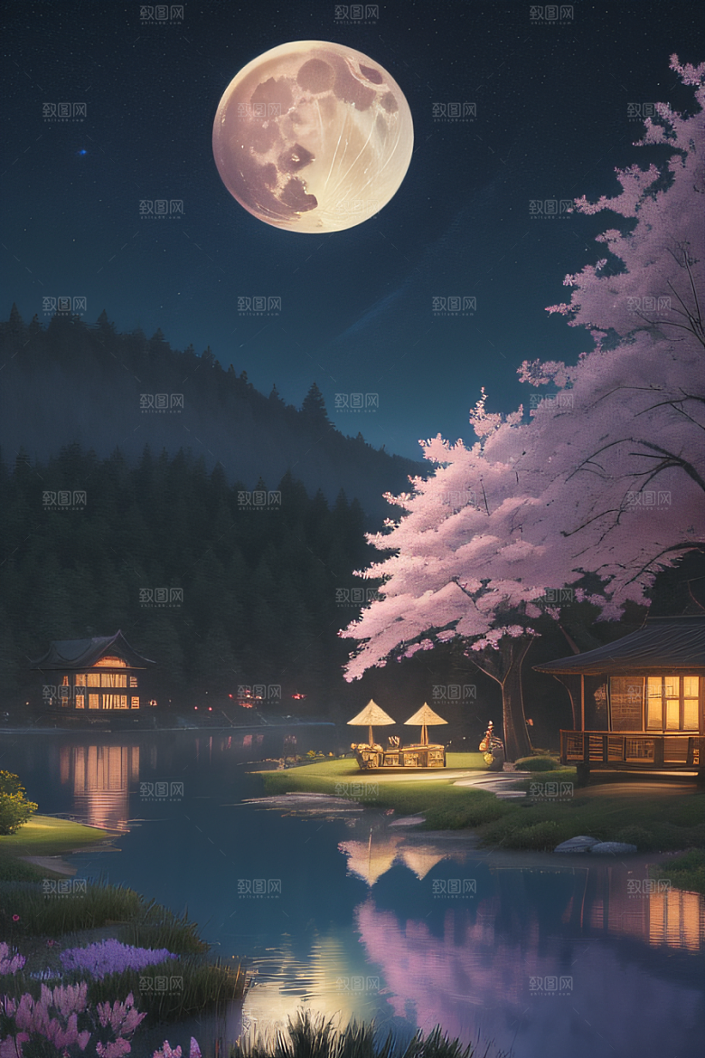 满月的灵感与创作景观