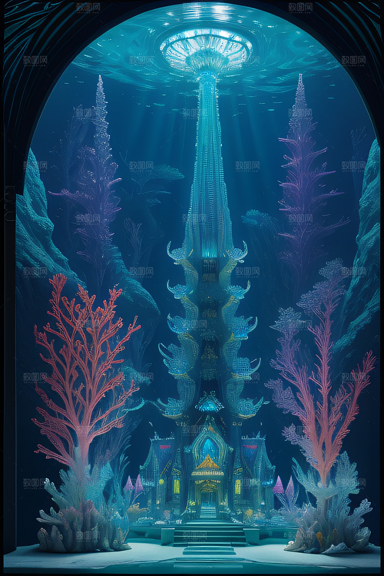 城堡与水晶鹿的幻境之旅