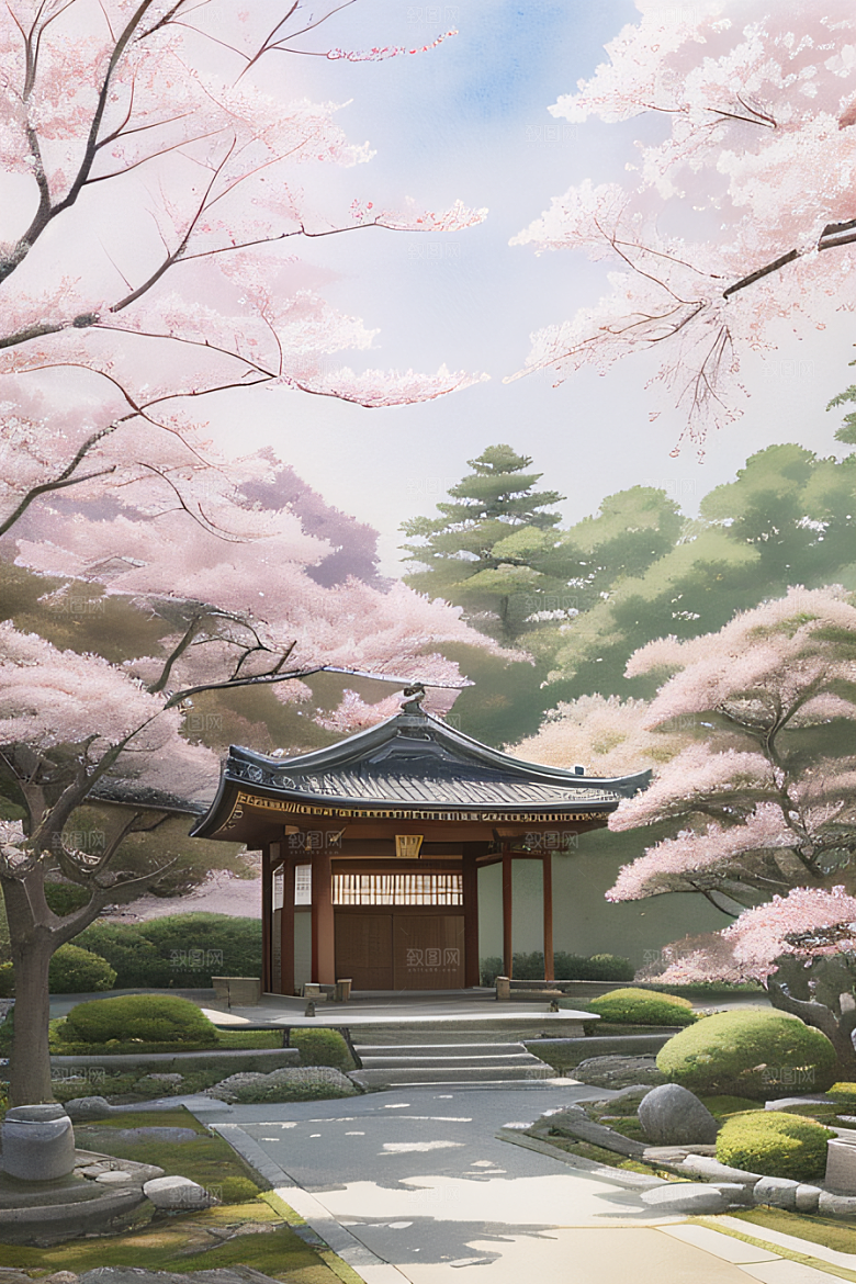 怀斯风格的水彩画