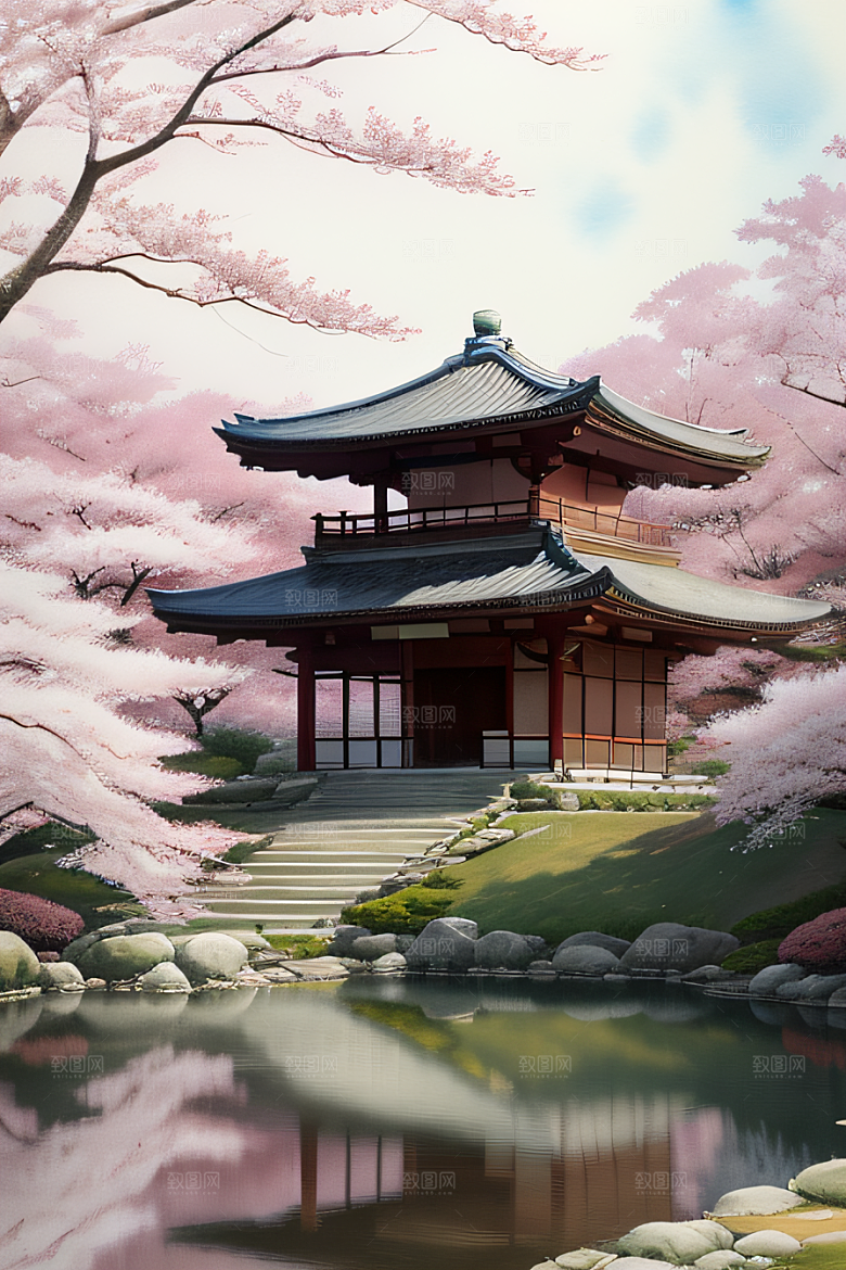 怀斯风格的水彩画